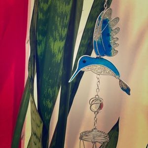 🧡Hummingbird wind chimes NWT 🌱🌿🧡